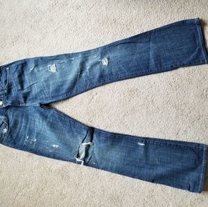 Current Elliot flare jeans